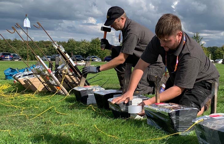 Professional November Firework Displays