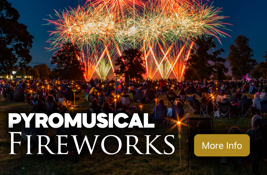 Single position wedding firework display