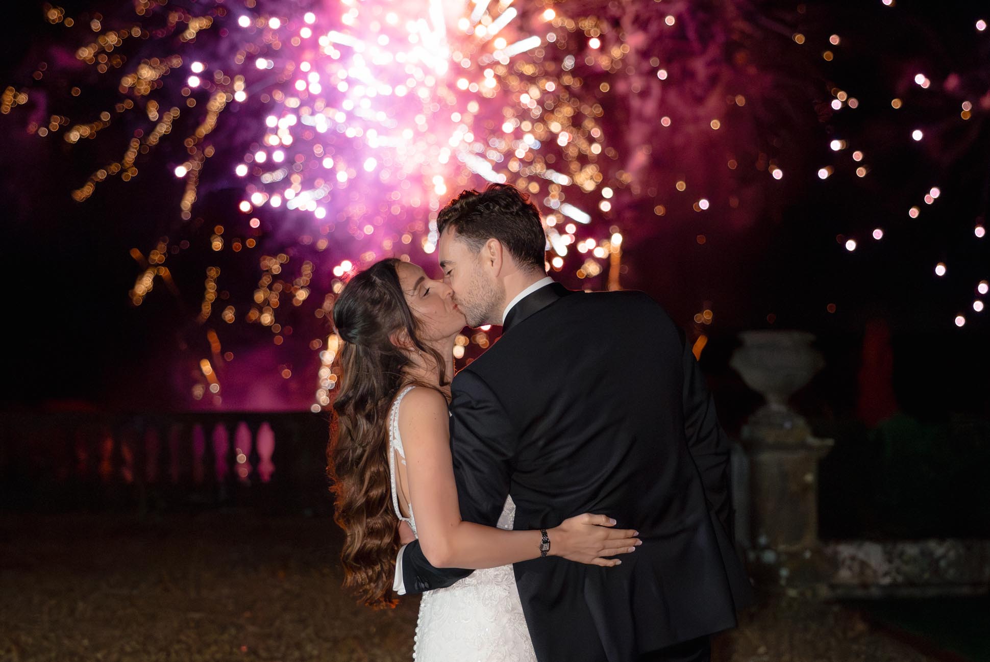 Wedding firework displays in the UK in 2026